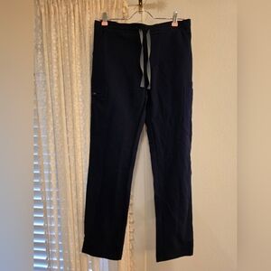 Figs Womens Navy Scrub Pants Small
